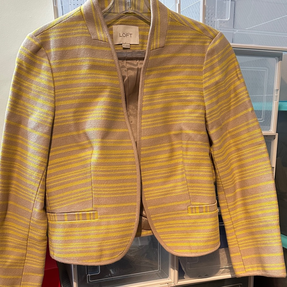 A beautiful Ann Taylor Loft blazer